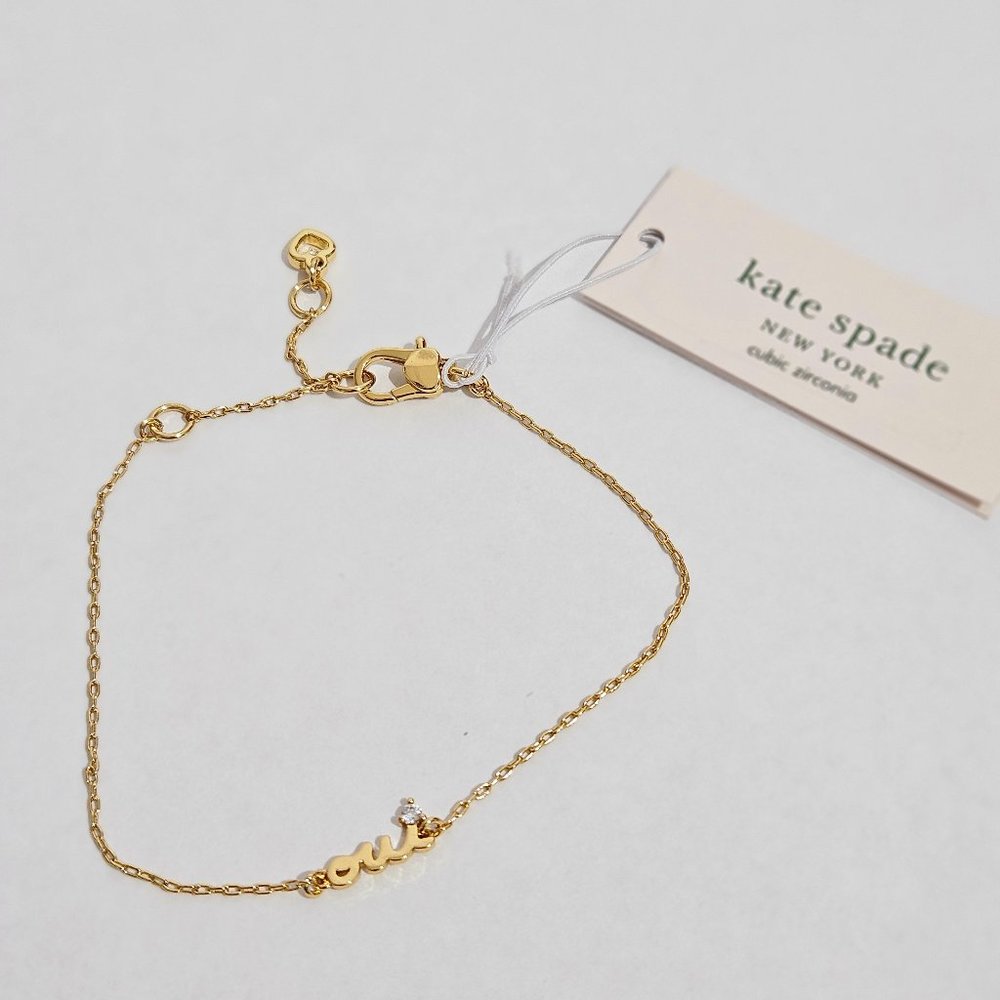 Kate Spade New York Say Yes Oui Bracelet